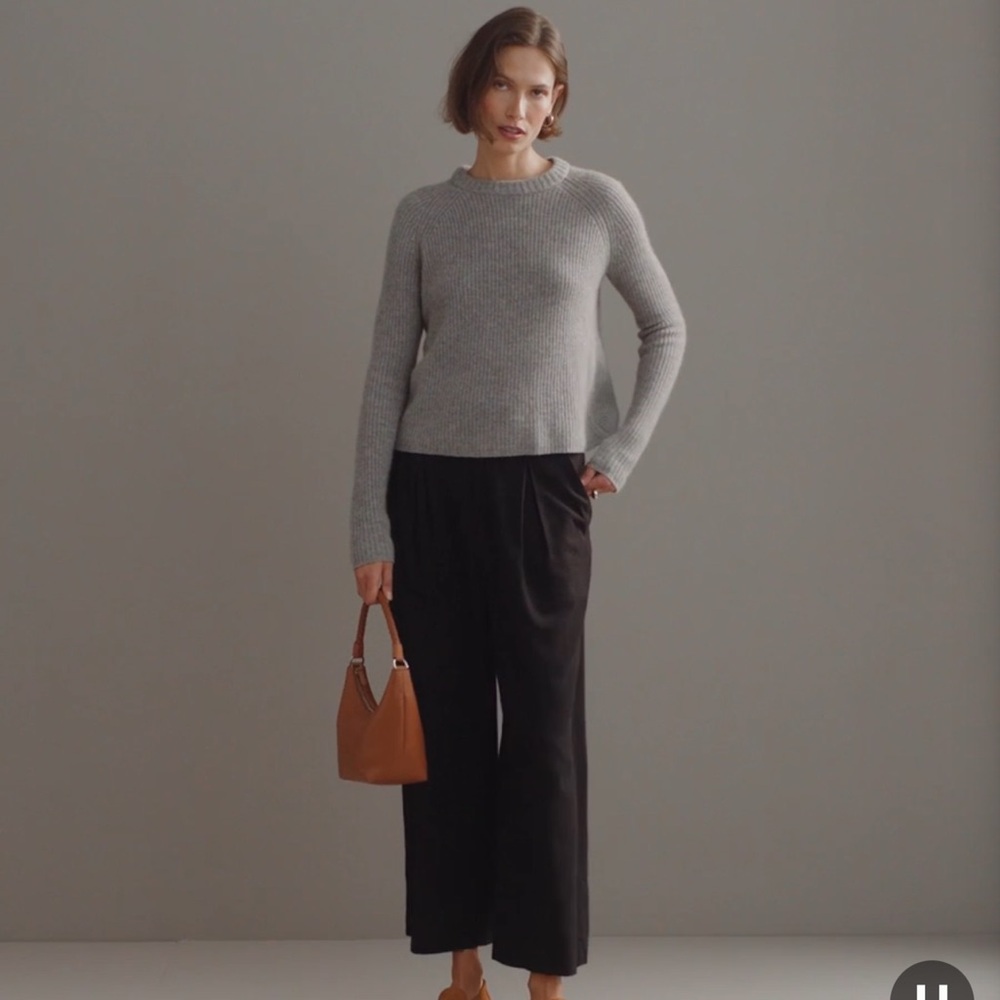 Jenni Kayne Heather Grey Sweater - Picture 3 of 13